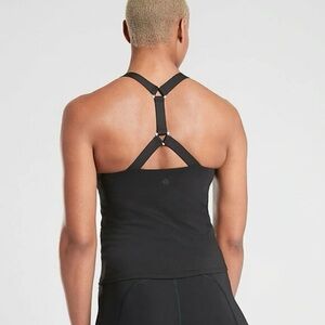 Athleta Ascent Support Top Tank V-Neck Workout